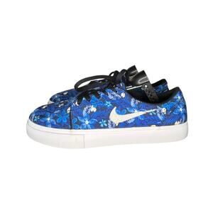 Nike SB Satire Canvas Premium Floral Royal Blue Sneakers M11